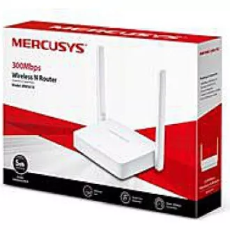 MERCUSYS MW301R WiFi4 router (N300, 2, 4GHz, 2x100Mb/s LAN, 1x100Mb/s WAN)