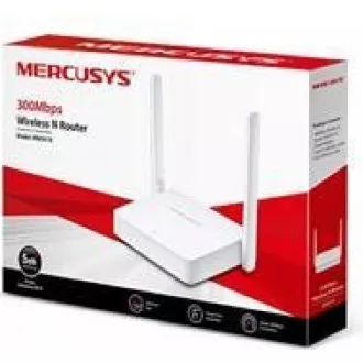 MERCUSYS MW301R WiFi4 router (N300, 2, 4GHz, 2x100Mb/s LAN, 1x100Mb/s WAN)