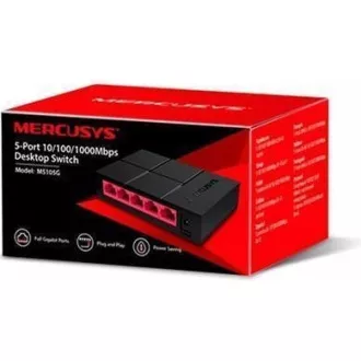 MERCUSYS MS105G switch (5xGbE, fanless)