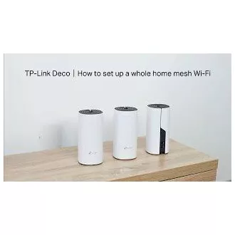 TP-Link Deco M4(3-pack) WiFi5 Mesh (AC1200, 2, 4GHz/5GHz, 2xGbELAN/WAN)