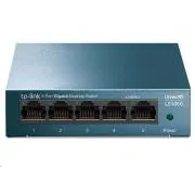 TP-Link LiteWave switch LS105G v4.0 (P/N:1730502293) (5xGbE, fanless)