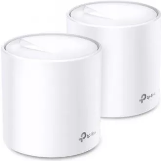 TP-Link Deco X20(2-pack) WiFi6 Mesh (AX1800, 2, 4GHz/5GHz, 2xGbELAN/WAN)