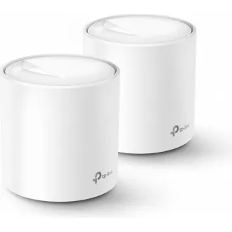 TP-Link Deco X20(2-pack) WiFi6 Mesh (AX1800, 2, 4GHz/5GHz, 2xGbELAN/WAN)