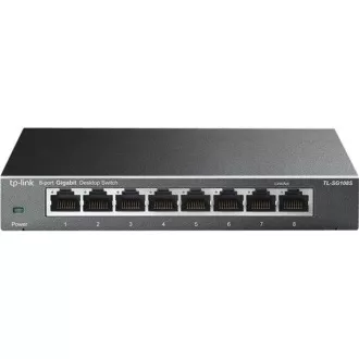 TP-Link switch TL-SG108S (8xGbE, fanless)