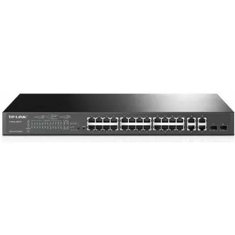 TP-Link OMADA JetStream switch TL-SL2428P (24x100Mb/s, 2xGbE, 2GbE/2xSFP combo, 24xPoE+, 250W)