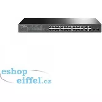 TP-Link OMADA JetStream switch TL-SL2428P (24x100Mb/s, 2xGbE, 2GbE/2xSFP combo, 24xPoE+, 250W)