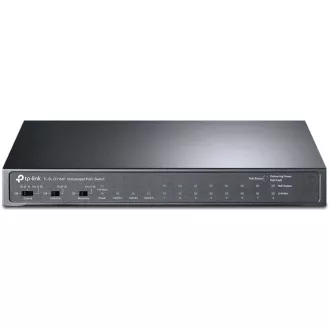 TP-Link CCTV switch TL-SL1311MP (8x100Mb/s, 2xGbE uplink, 1xSFP, 8xPoE+, 124W, fanless)