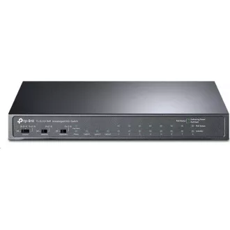 TP-Link CCTV switch TL-SL1311MP (8x100Mb/s, 2xGbE uplink, 1xSFP, 8xPoE+, 124W, fanless)