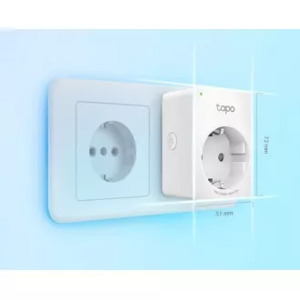 TP-Link Tapo P110 chytrá WiFi mini zásuvka (3680W, 16A, 2, 4 GHz, BT)