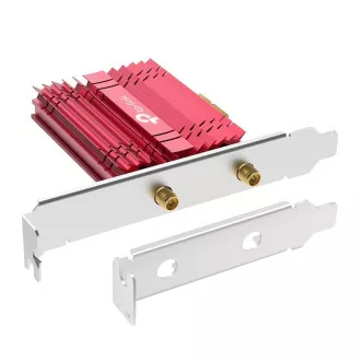 TP-Link Archer TXE75E WiFi6E PCIe adapter (AXE5400, 2, 4GHz/5GHz/6GHz, Bluetooth5.2)