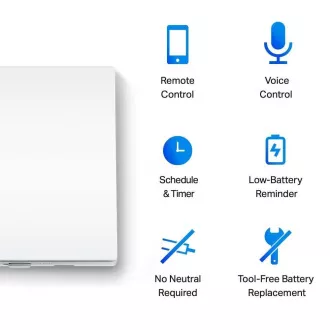 TP-Link Tapo S210 chytrý jednosměrný 1pólový vypínač
