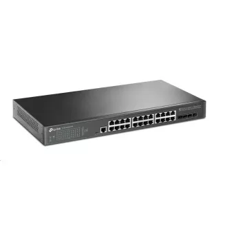 TP-Link OMADA JetStream switch pro připojení k UPS TL-SG3428X-UPS (24xGbE, 4xSFP+, 2xconsole, fanless)