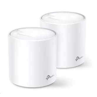 TP-Link Deco X60(2-pack) WiFi6 Mesh (AX5400, 2, 4GHz/5GHz, 2xGbELAN/WAN)