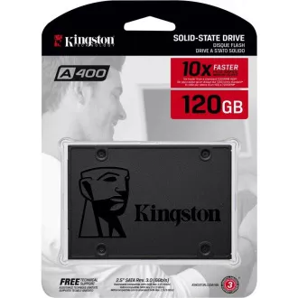Kingston SSD 480GB A400 SATA3 2.5 SSD (7mm height) (R 500MB/s; W 450MB/s)