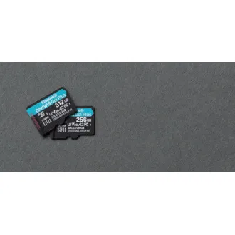 Kingston MicroSDXC karta 512GB Canvas Go! Plus, R:170/W:90MB/s, Class 10, UHS-I, U3, V30, A2 + Adaptér - Použité Kingston MicroSDXC karta 512GB Canvas Go! Plus, R:170/W:90MB/s, Class 10, UHS-I, U3, V30, A2 + Adaptér - Použité