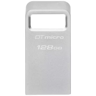 Kingston Flash Disk 128GB DataTraveler Micro 200MB/s Metal USB 3.2 Gen 1