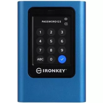 Kingston SSD externí 2TB (1920GB) IronKey Vault Privacy 80, XTS-AES, 256-bit Šifrování