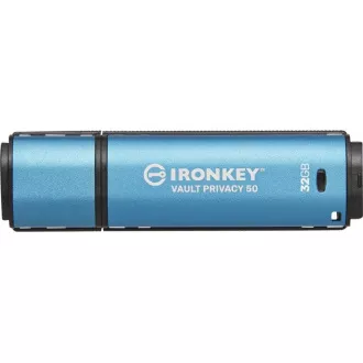 Kingston Flash Disk IronKey 32GB Vault Privacy 50 AES-256 Encrypted, FIPS 197