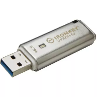 Kingston Flash Disk IronKey 16GB IKLP50 Locker+ 50 AES USB, w/256bit Encryption