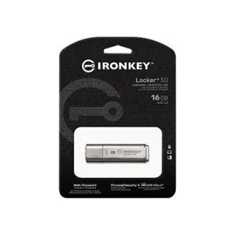 Kingston Flash Disk IronKey 16GB IKLP50 Locker+ 50 AES USB, w/256bit Encryption Kingston Flash Disk IronKey 16GB IKLP50 Locker+ 50 AES USB, w/256bit Encryption