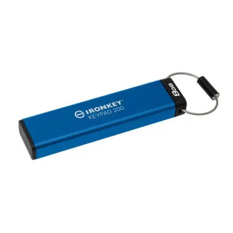 Kingston Flash Disk IronKey 8GB Keypad 200 encrypted USB flash drive