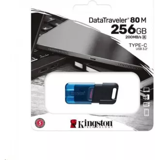Kingston Flash Disk 256GB DataTraveler DT80 M (USB-C 3.2 Gen 1) Kingston Flash Disk 256GB DataTraveler DT80 M (USB-C 3.2 Gen 1)