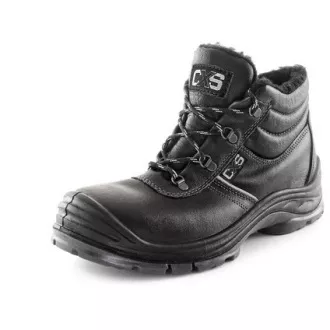 Obuv kotníková CXS SAFETY STEEL NICKEL S3, zimní, černá, vel. 39 Obuv kotníková CXS SAFETY STEEL NICKEL S3, zimní, černá, vel. 39