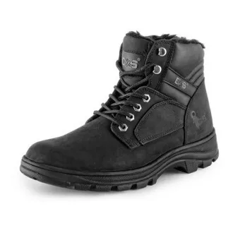 Obuv kotníková CXS INDUSTRY, zimní, černá, vel. 37