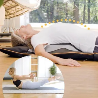 Belena Air Stretch Stretch masážní a jógová podložka