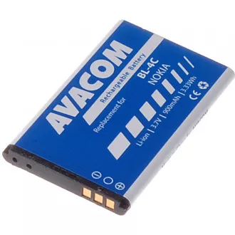 AVACOM baterie do mobilu Nokia 6300 Li-Ion 3, 7V 900mAh (náhrada BL-4C) AVACOM baterie do mobilu Nokia 6300 Li-Ion 3, 7V 900mAh (náhrada BL-4C)