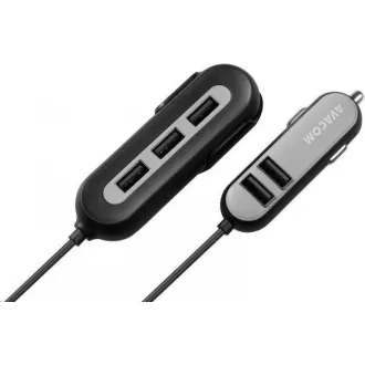 AVACOM CarHUB nabíječka do auta 5x USB výstup, černá