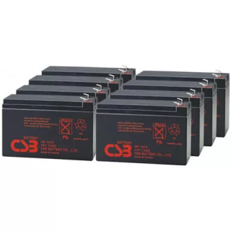 CSB 12V 7, 2Ah olověný akumulátor F2 (GP1272F2)