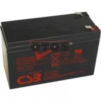 CSB 12V 7, 2Ah olověný akumulátor F2 (GP1272F2)