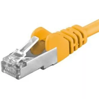 PREMIUMCORD Patch kabel CAT6a S-FTP, RJ45-RJ45, AWG 26/7 0, 5m žlutá PREMIUMCORD Patch kabel CAT6a S-FTP, RJ45-RJ45, AWG 26/7 0, 5m žlutá