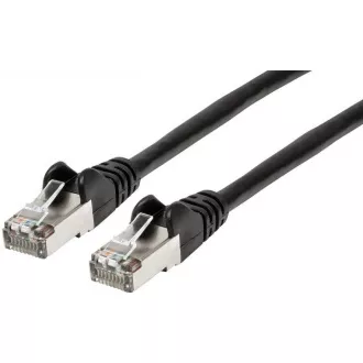 PREMIUMCORD Patch kabel CAT6a S-FTP, RJ45-RJ45, AWG 26/7 3m černá