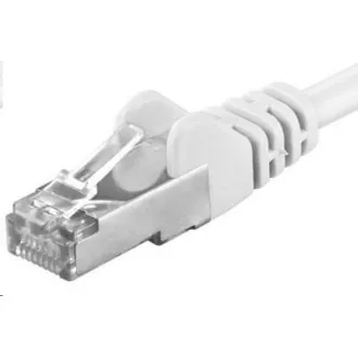PREMIUMCORD Patch kabel CAT6a S-FTP, RJ45-RJ45, AWG 26/7 3m bílá PREMIUMCORD Patch kabel CAT6a S-FTP, RJ45-RJ45, AWG 26/7 3m bílá