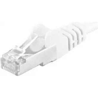 PREMIUMCORD Patch kabel CAT6a S-FTP, RJ45-RJ45, AWG 26/7 7m bílá