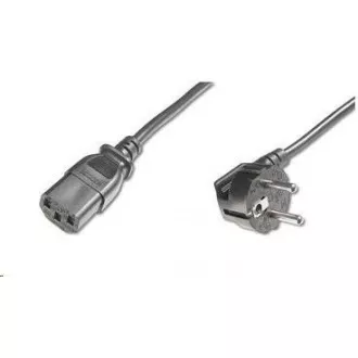 PREMIUMCORD Kabel napájecí 230V, 0.5m