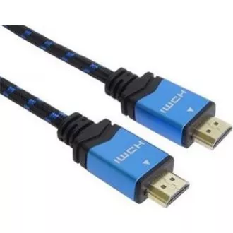 PremiumCord Ultra HDTV 4K@60Hz kabel HDMI 2.0b kovové+zlacené konektory 0, 5m