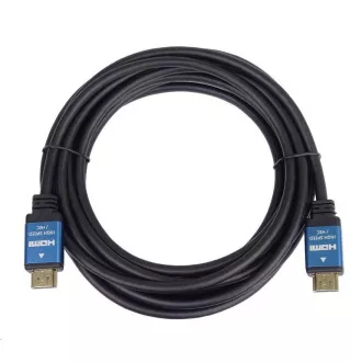 PREMIUMCORD Kabel HDMI - Ultra HDTV, 5m (kovové, zlacené konektory)