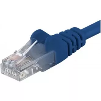 PREMIUMCORD Patch kabel UTP RJ45-RJ45 CAT5e 0.25m modrá