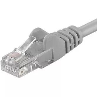 PREMIUMCORD Patch kabel UTP RJ45-RJ45 CAT5e 0.5m šedá PREMIUMCORD Patch kabel UTP RJ45-RJ45 CAT5e 0.5m šedá