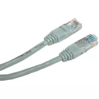 PREMIUMCORD Patch kabel UTP RJ45-RJ45 CAT5e 1.5m šedá