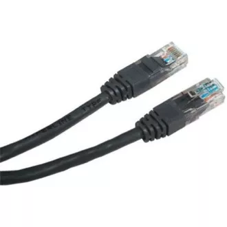 PREMIUMCORD Patch kabel UTP RJ45-RJ45 CAT5e 1.5m černá