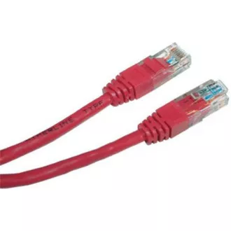 PREMIUMCORD Patch kabel UTP RJ45-RJ45 CAT5e 2m červená