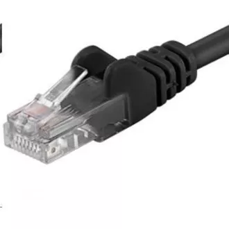 PREMIUMCORD Patch kabel UTP RJ45-RJ45 CAT5e 10m černá