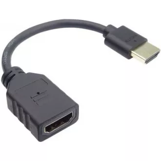 PremiumCord Flexi adapter HDMI Male - Female pro ohebné zapojení kabelu do TV