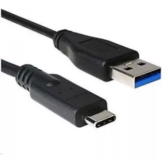 C-TECH kabel USB 2.0 AM na USB-C (AM/CM), 2m, černý