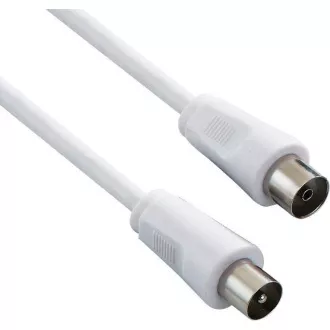 PREMIUMCORD TV kabel anténní propojovací 1m (koaxiální, M/F, 75 Ohm)