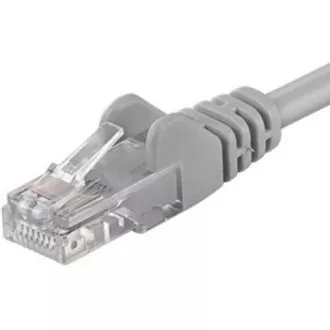PremiumCord Patch kabel UTP RJ45-RJ45 CAT6 0.5m šedá PremiumCord Patch kabel UTP RJ45-RJ45 CAT6 0.5m šedá